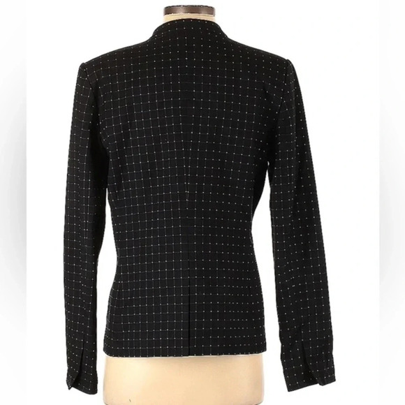 DKNY | Polka Dot Pinup Retro Rockabilly Vibes Blazer Jacket Size 4 Small - Picture 2 of 2